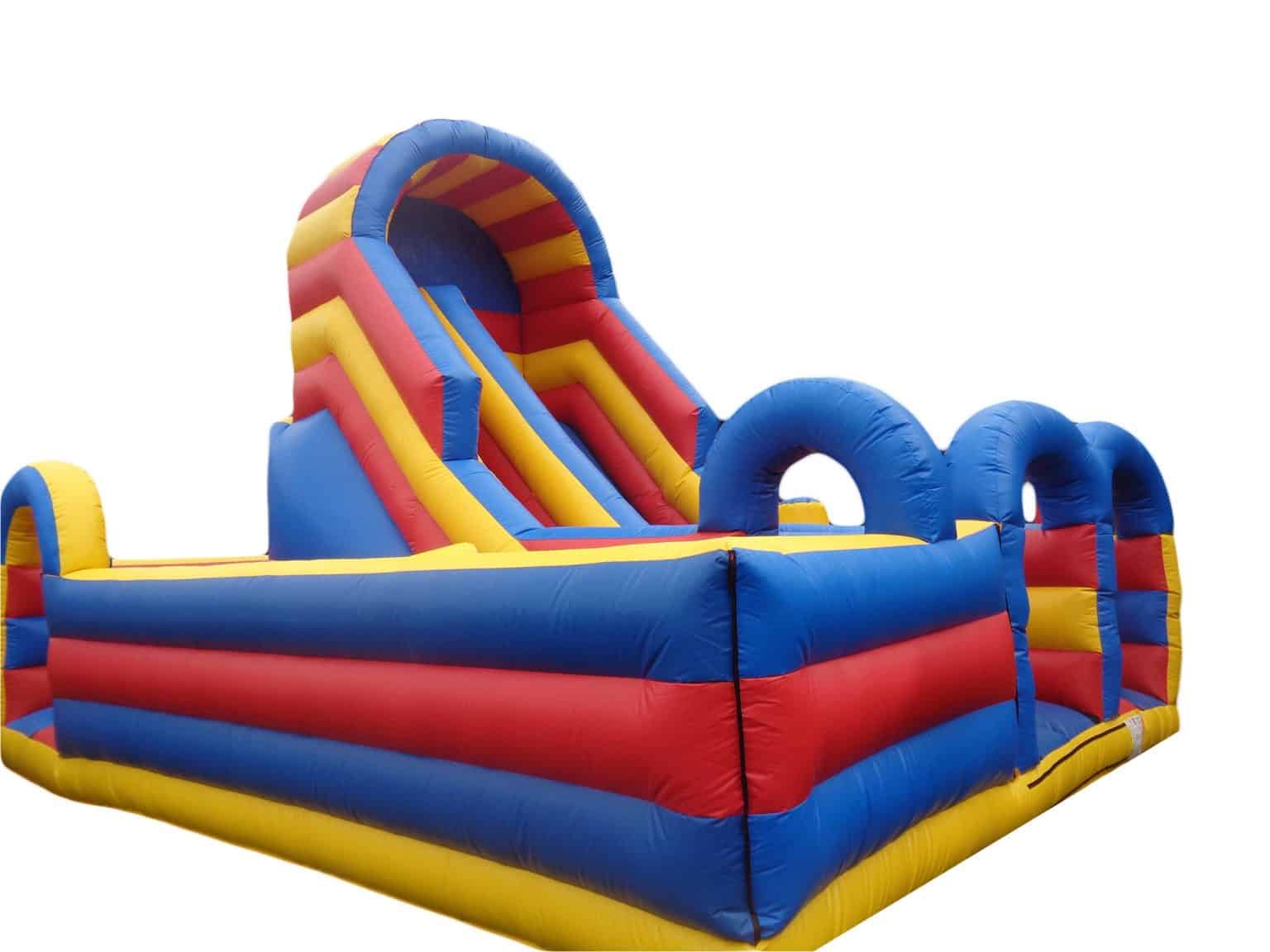 Inflatable Bouncy Slide & Obstacle Course | Obstacle Courses for Sale ...