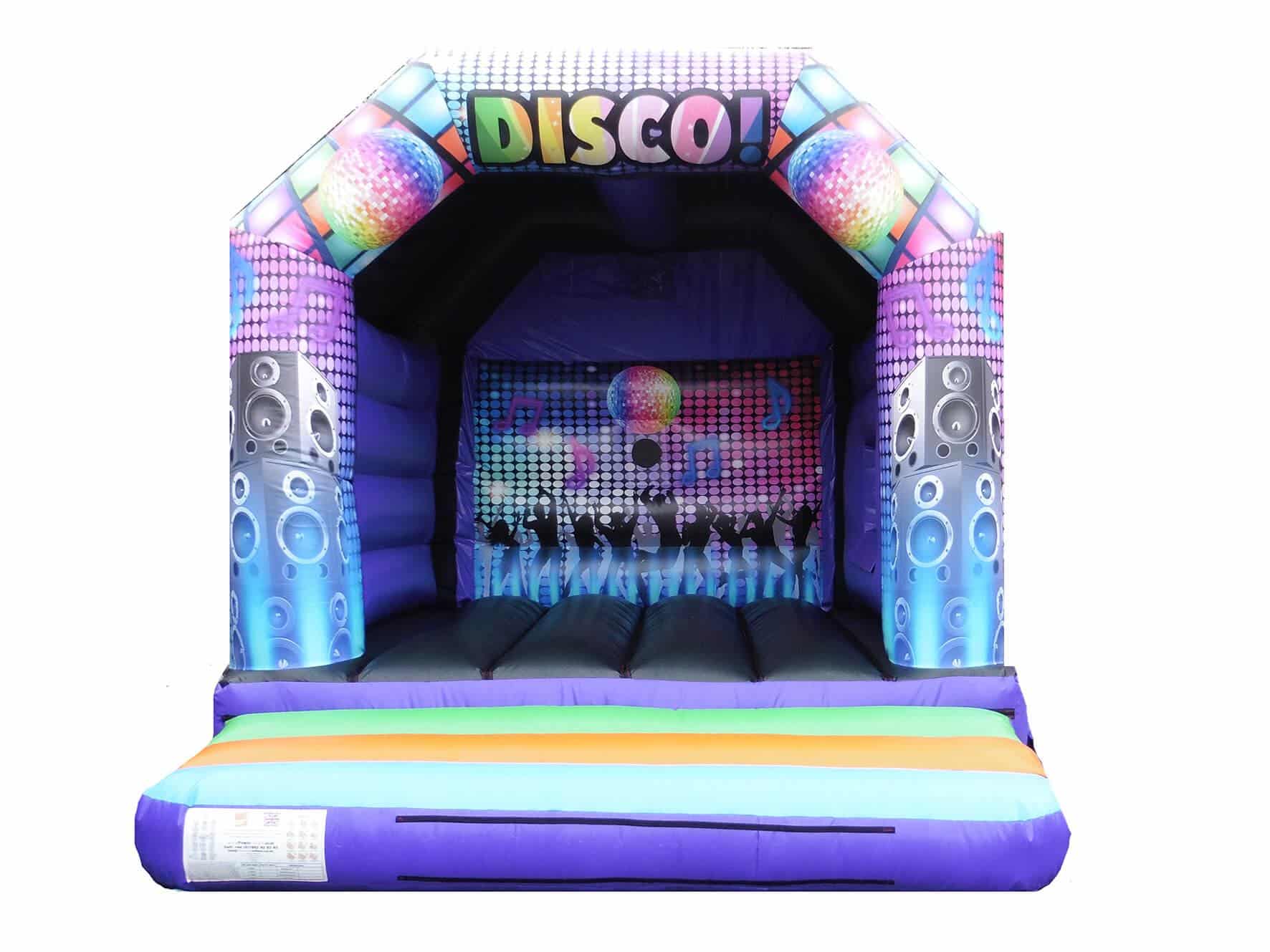 Printed Adults Disco Bouncy Castle | Adults Bouncy Castles for Sale ...